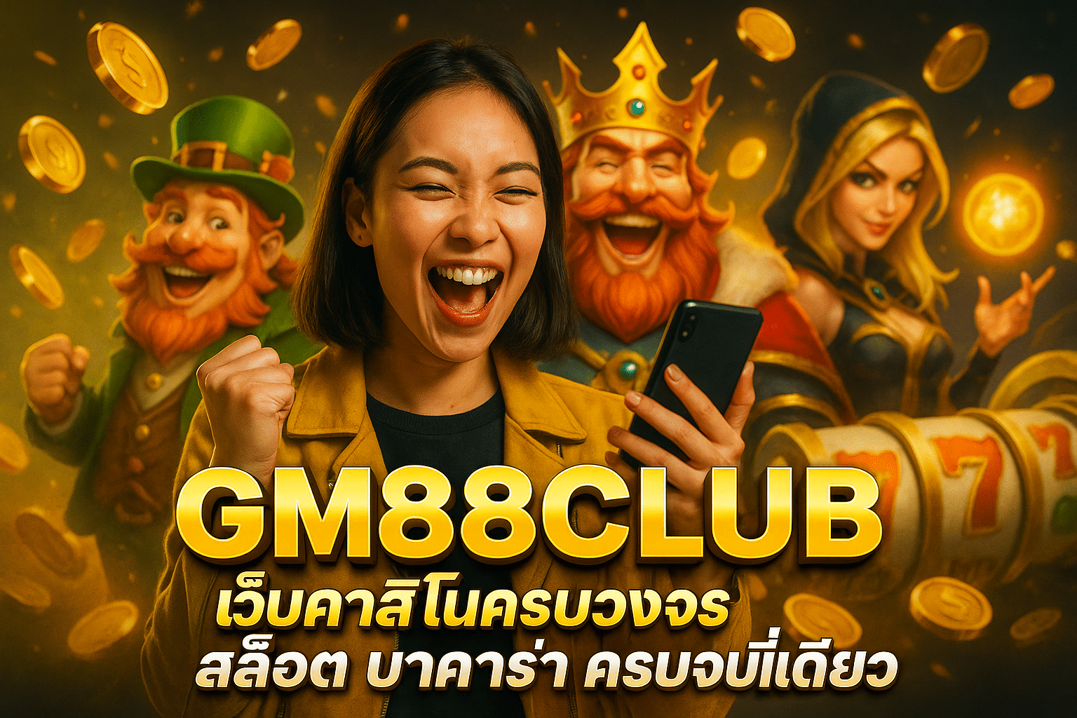 GM88CLUB คาสิโนครบวงจร สล็อต บาคาร่า ครบจบที่เดียว