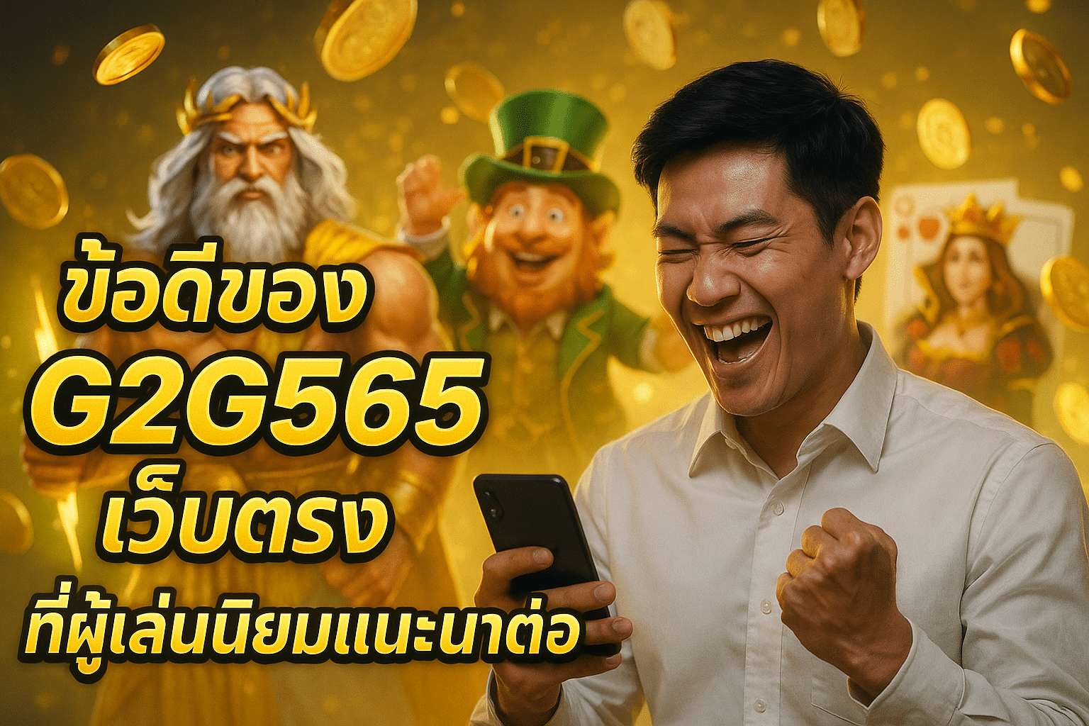 ข้อดีของ G2G565 เว็บตรง ที่ผู้เล่นนิยมแนะนำต่อ